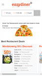 Mobile Screenshot of eazydiner.com